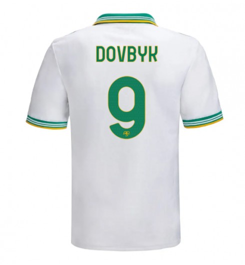 Moške Nogometnih dresov AS Roma Artem Dovbyk #9 Tretji 2025-26 Kratki rokavi Moške Nogometnih dresov AS Roma Artem Dovbyk #9 Tretji 2025-26 Kratki rokavi